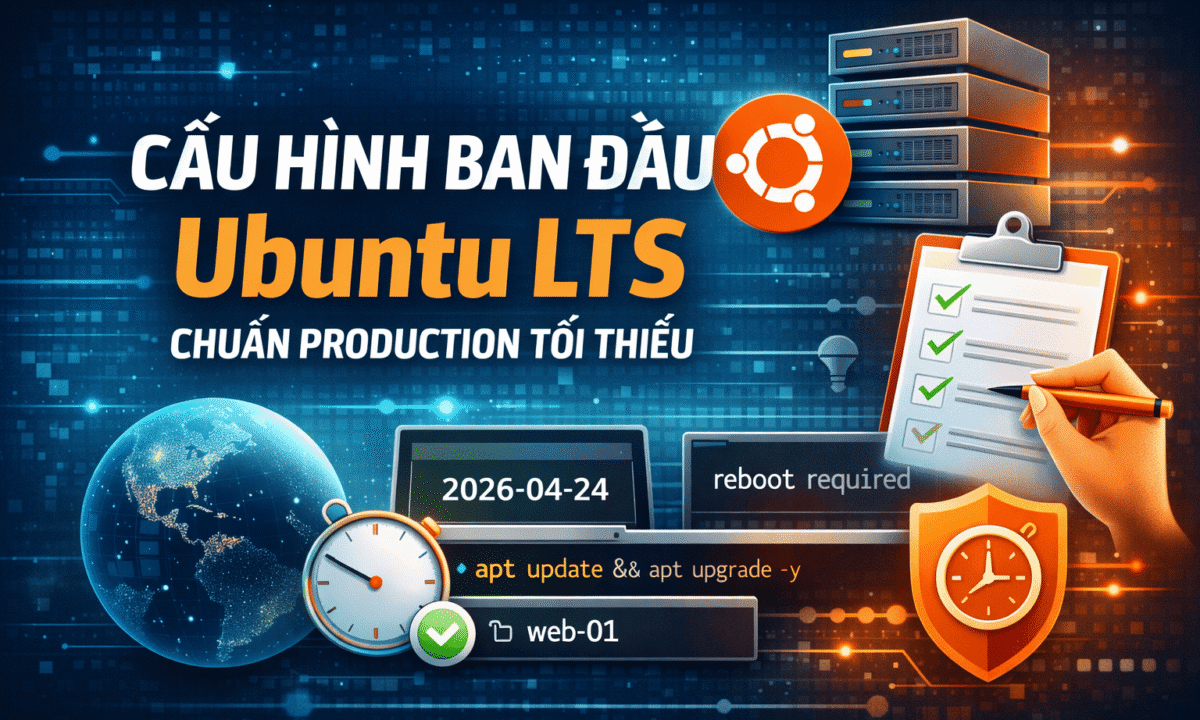 cấu hình ban đầu ubuntu