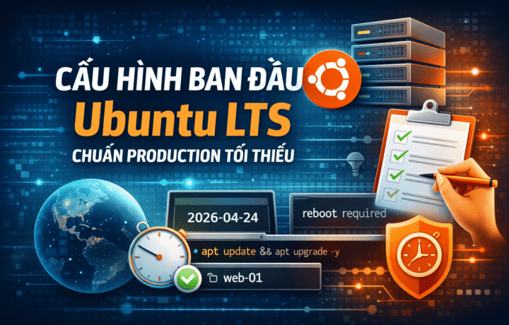 cấu hình ban đầu ubuntu