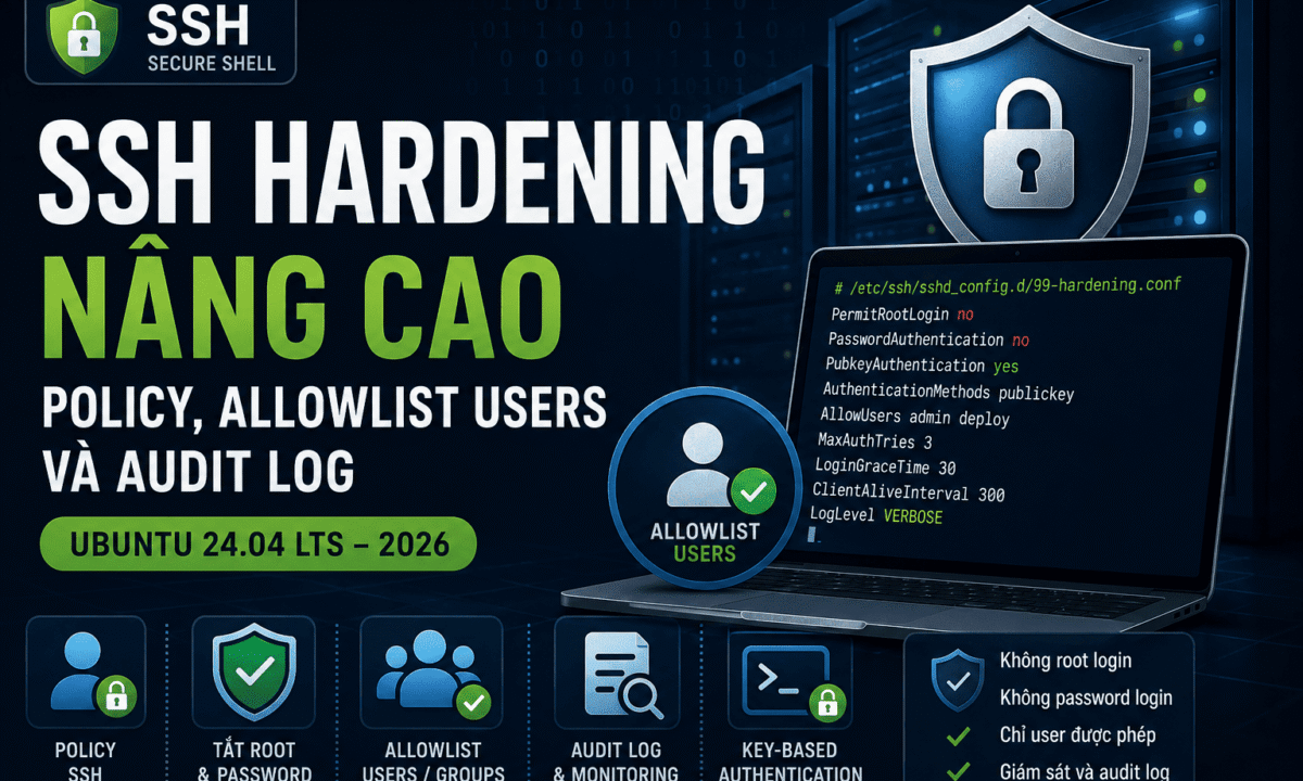SSH hardening nâng cao