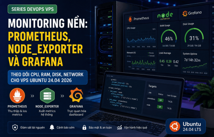 monitoring VPS Ubuntu
