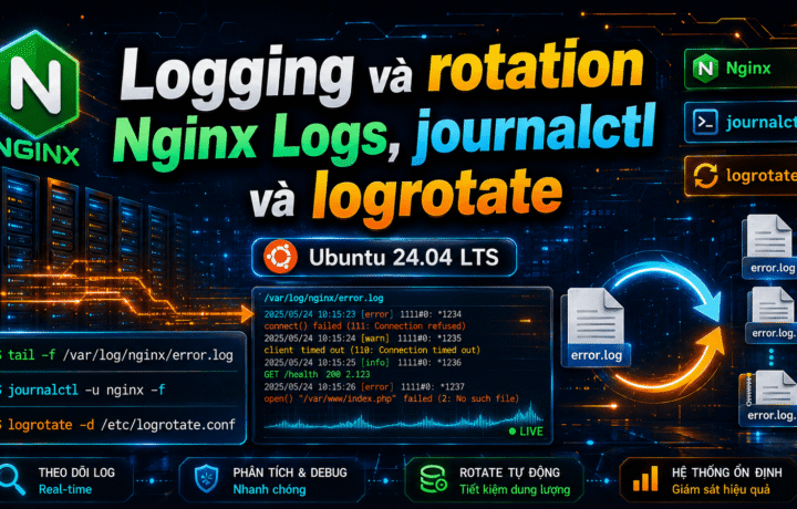 logging và logrotate trên Ubuntu