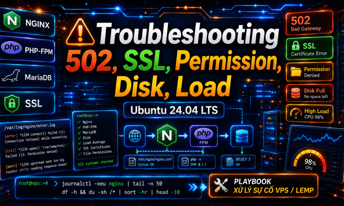 troubleshooting VPS Ubuntu