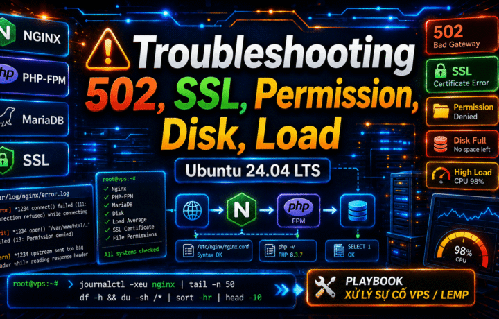 troubleshooting VPS Ubuntu